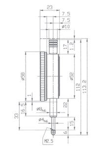 Dial Gauge FM 500 T