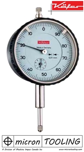 Dial Gauge M 2 T with counter clockwise dial reading