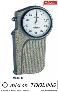 Saw Setting Dial Gauge Model B with pointed contact point