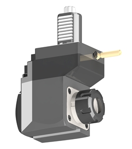 VDI 30, Angular & Offset Tool Holder, Sauter DIN 5482 Coupling, No Internal Cooling, Inverted Rotation, ER25