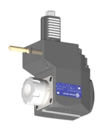 VDI 30, Angular & Offset Tool Holder, Sauter DIN 5482 Coupling, No Internal Cooling, Inverted Rotation, ER25 - Left