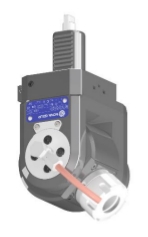 VDI 30, Variable Angle Tool Holder, Duplomatic DIN 1809 Coupling, No Internal Cooling, ER25