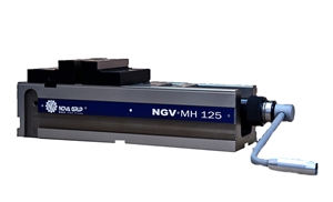 Mechano-Hydraulic Precision Vise for CNC Milling Machines with Force Regulator