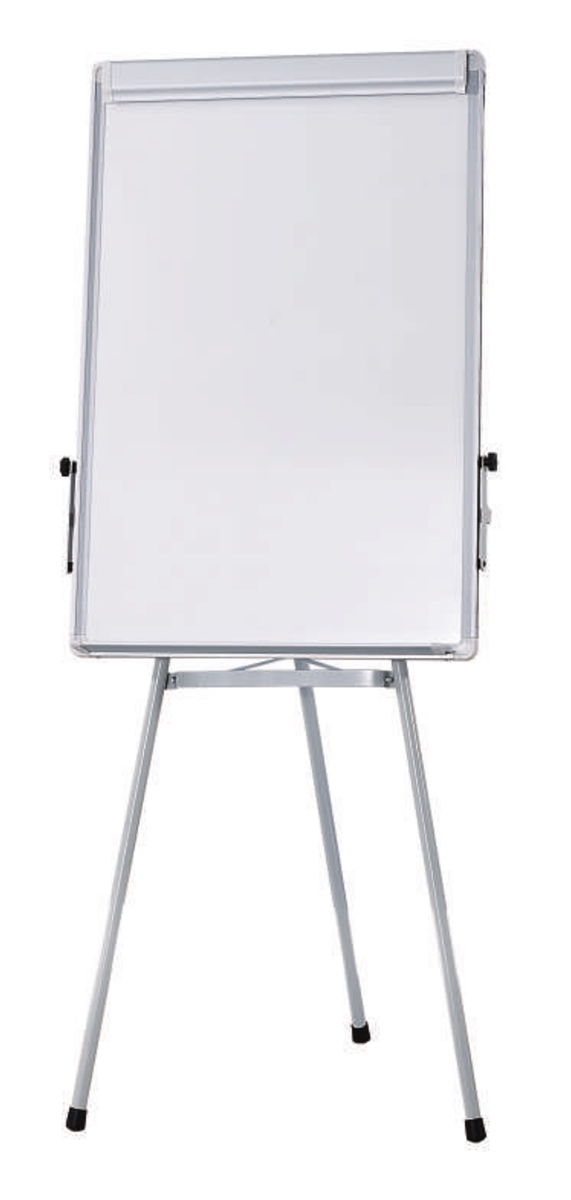 Flip Chart Easel with Whiteboard Magnetic Surface (tripod stand